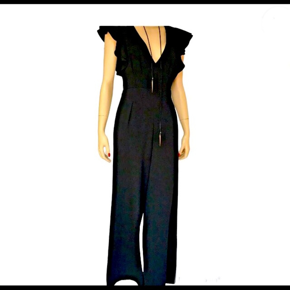 Miley + Molly Black Crepe Pant Jumper